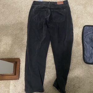 Zara high rise mom jeans